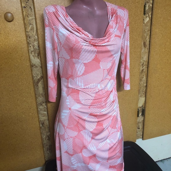 Silky cowl-neck dress from ModCloth size L - Picture 3 of 4